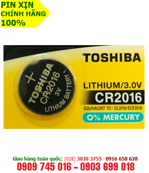 Toshiba CR2016; Pin 3v lithium Toshiba CR2016 chính hãng